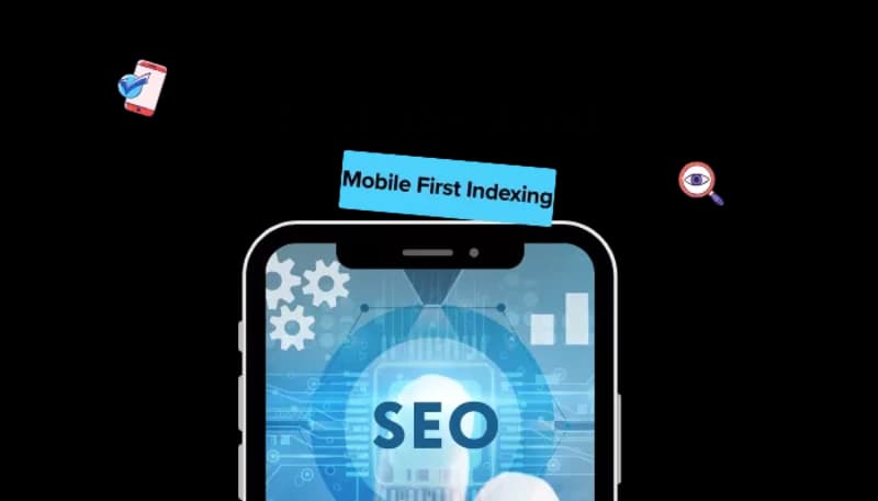 Mobile first indexing SEO guide cover explaining google crawl and web indexing for mobile-friendly sites.