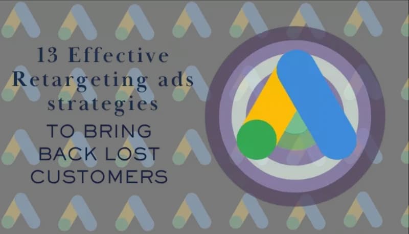 Infographic showcasing 13 strategies for Retargeting Ads to re-engage lost customers effectively and boost conversions.