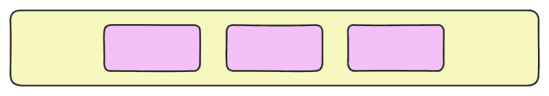 center: Flex items are centered along the main axis.