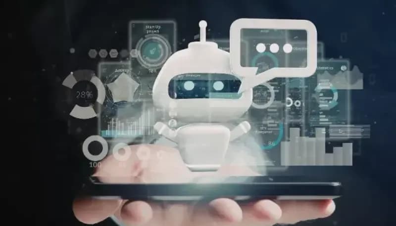 Infographic on AI tools enhancing digital marketing strategies using artificial intelligence and digital marketing.