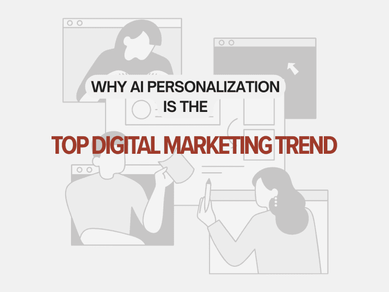 Image illustrating personalization as a leading Digital Marketing Trends strategy for customer engagement.