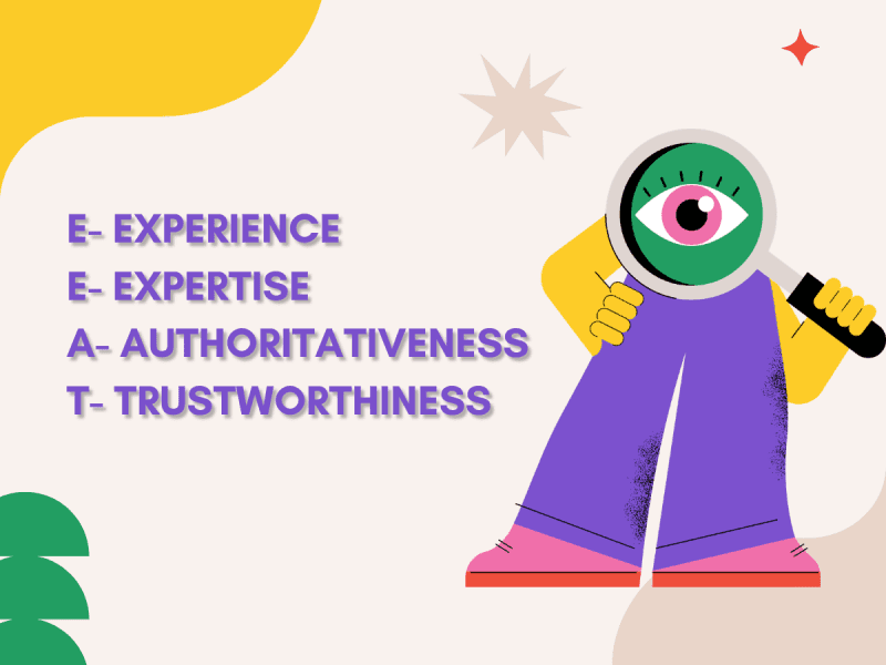 Visual of E-E-A-T principles in digital marketing agency 2026 with Generative Engine Optimization.