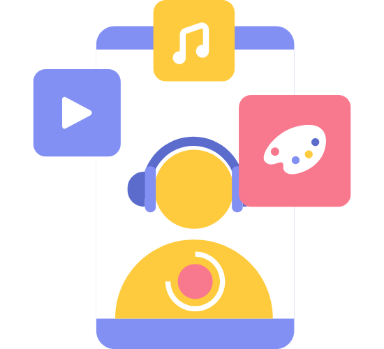 A step-by-step guide showing how to create a video using a smartphone for social media content.